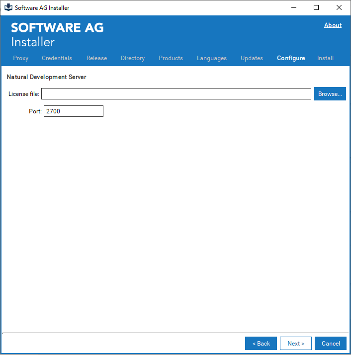 Natural Development Server