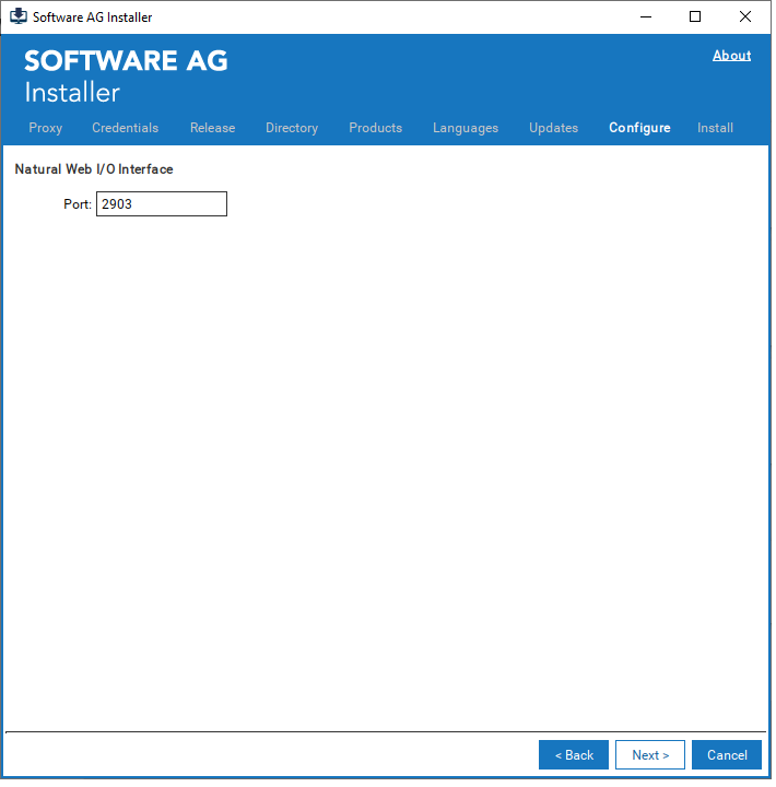 Natural Web I/O Interface