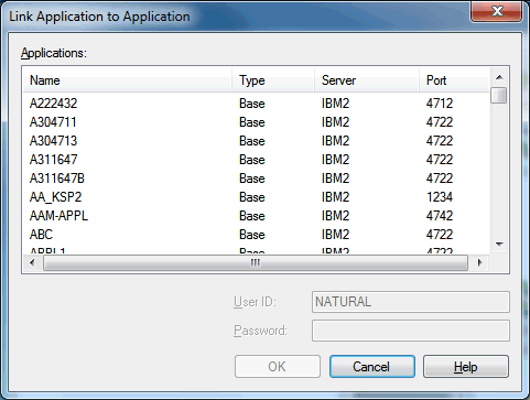 Link application to application