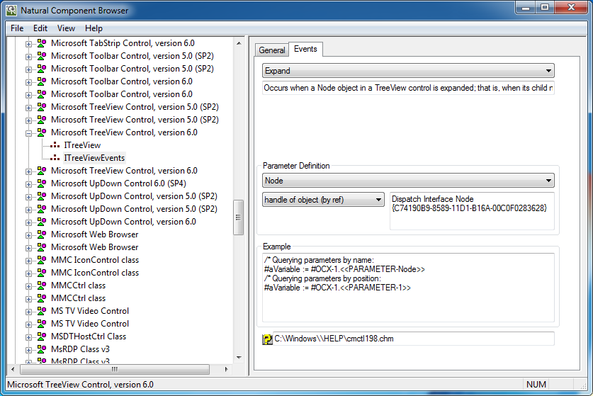 ITreeViewEvents - Events