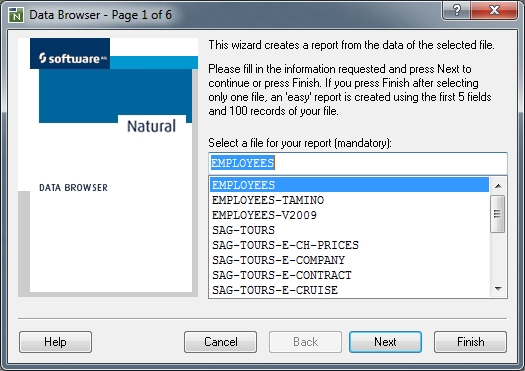 Data Browser Page 1/6