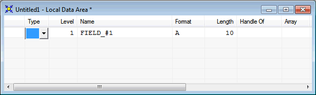 The Editor window.