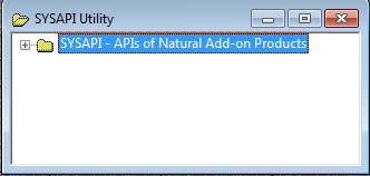 SYSAPI Root Node