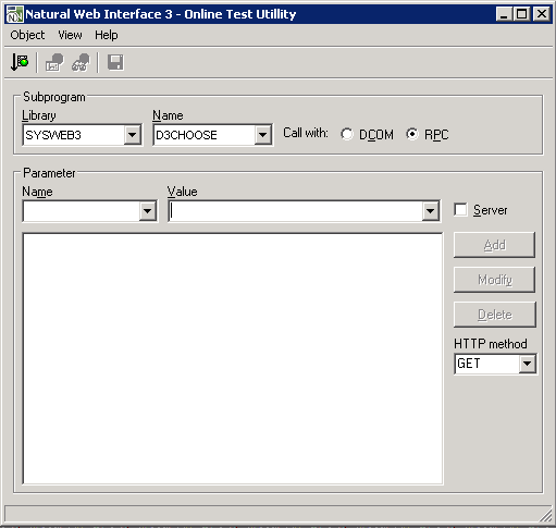 Natural Web Interface 3 - Online Test Utility