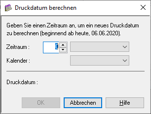 Aktives Bündel, Register"Drucken"