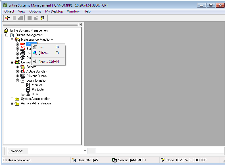 Main Application Window
