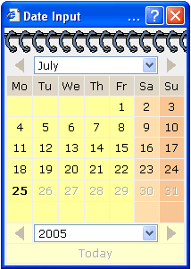 Date Input
