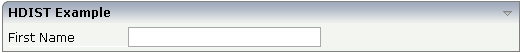 HDIST example