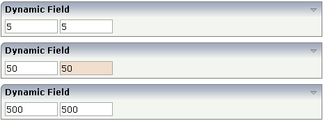 Dynamic Field