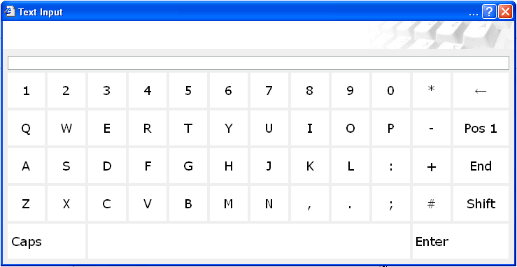 Text Input