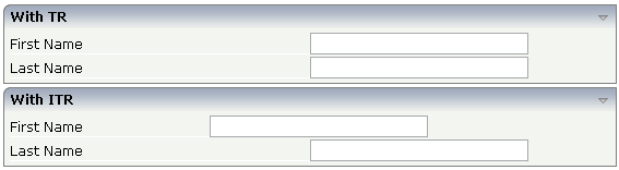 Example result