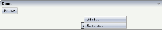Above Save... Save as...
