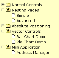 Client tree example