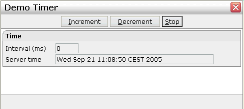 Timer example