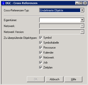 Undefinierte Objekte