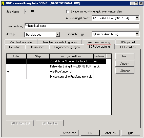 Register EOJ-Überprüfung