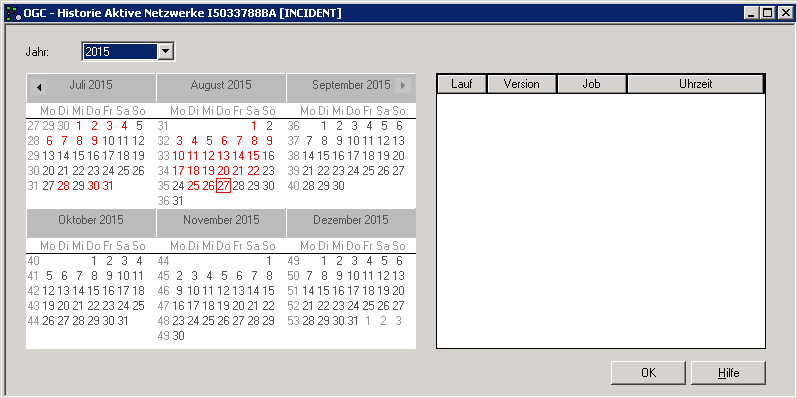 Historie Aktive Netzwerke