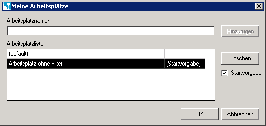 Meine Arbeitspl&auml;tze