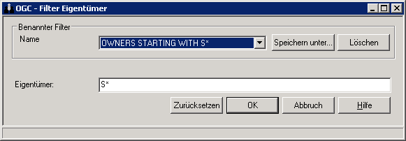 Filter Eigentümer