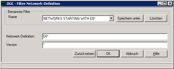 Benannter Filter, Beispiel
