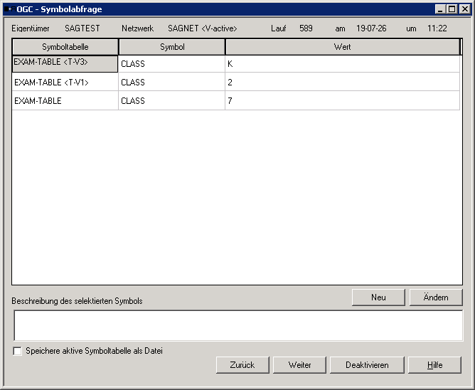 Zeigen Nachrichten und Anforderungen (Abfrage)