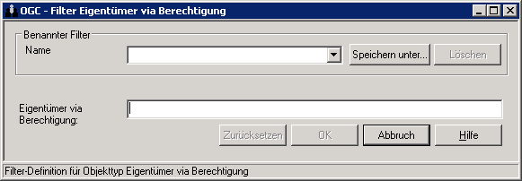 Filter Eigent&uuml;mer via Berechtigung