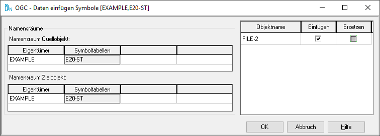 Symbol-Definition einfügen