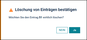 Knoten-L&ouml;schung best&auml;tigen