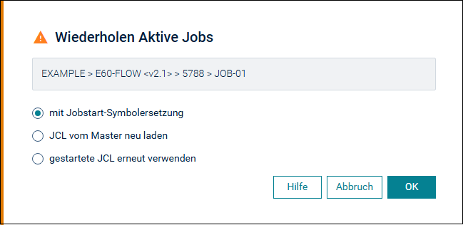Wiederholen Aktive Jobs