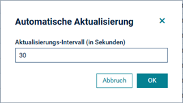 Automatische Aktualisierung