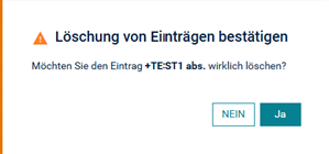 Löschen Aktive Bedingungen