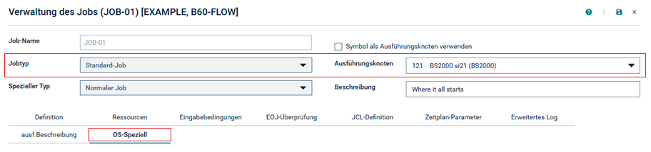 Register OS Speziell