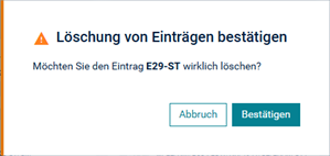 Symboltabelle l&ouml;schen