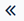 Symbol: double arrow left
