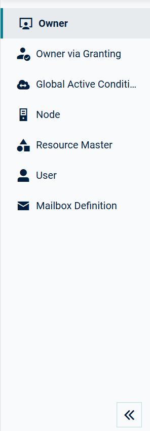 Entire Operations Web Client home page (main menu)