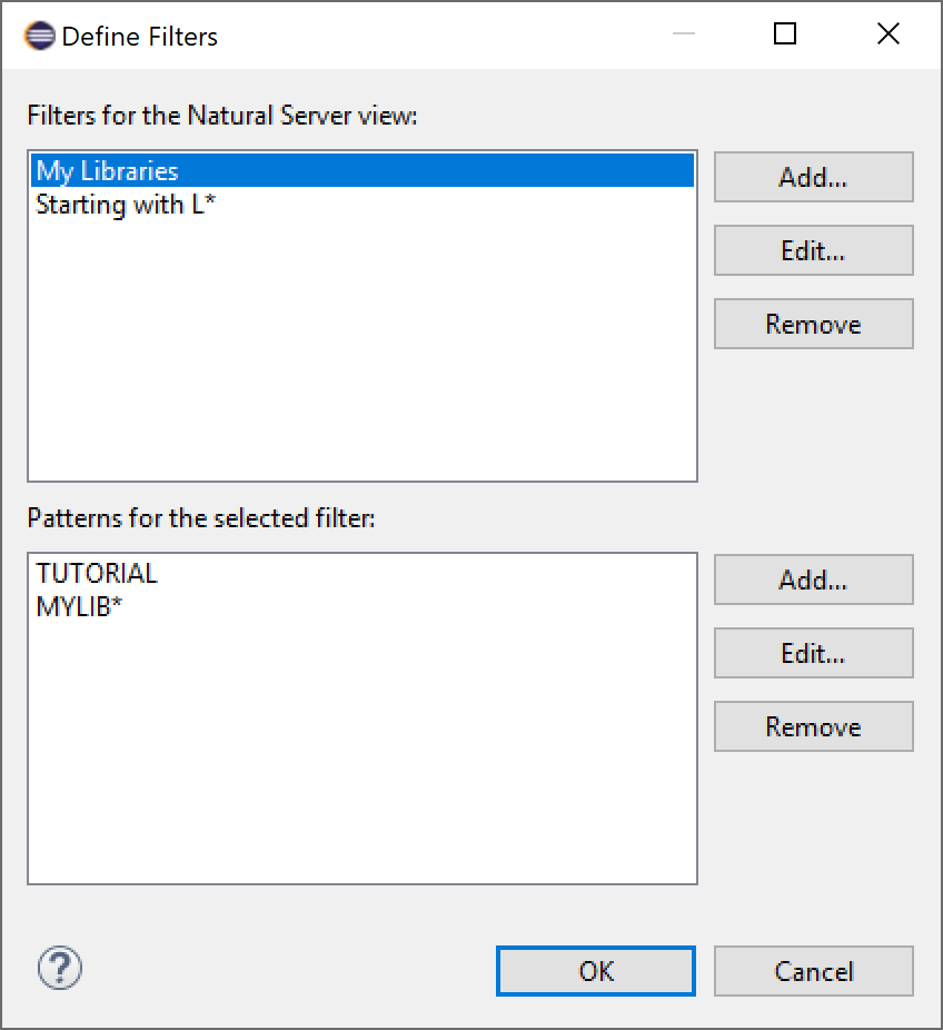 Define filters