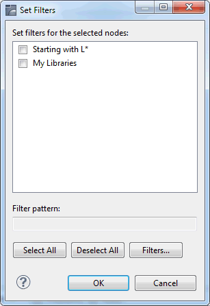 Set filters
