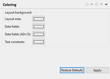 Map editor coloring