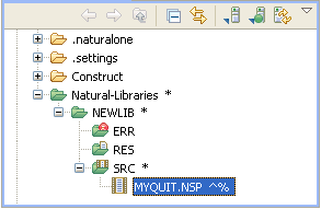 quit program in navigator