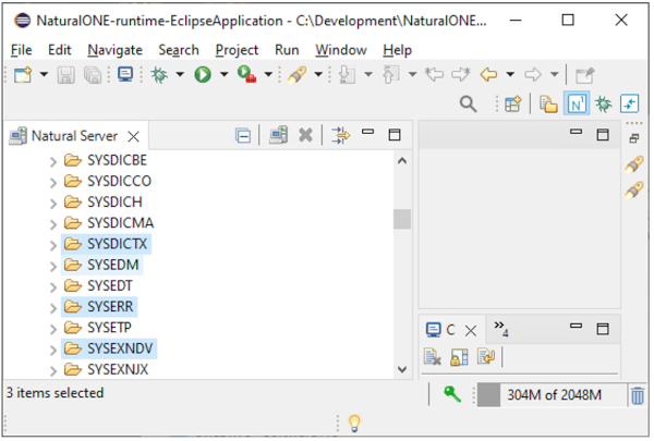 Server Searach: Select Libraries