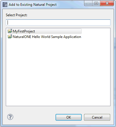 Add to existing project