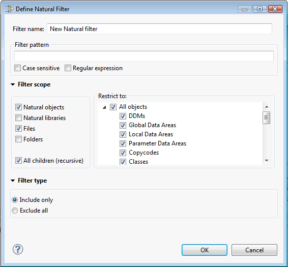 Define Natural filter