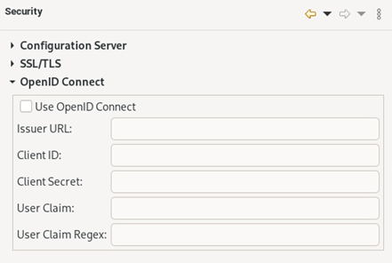 Enter the OIDC details in the respective fields.