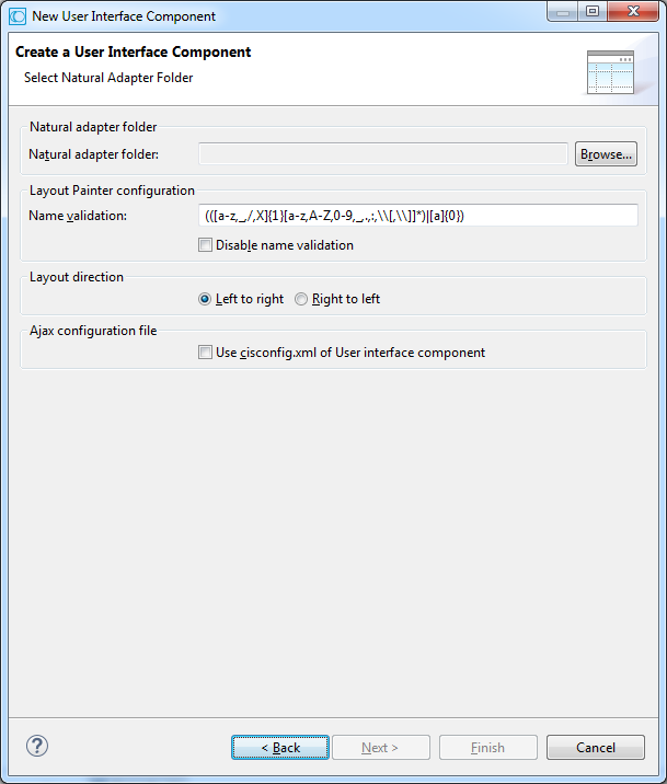 Create a User Interface Component