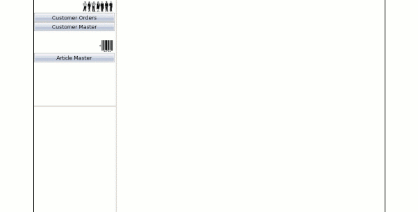 Example page with three frames