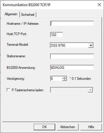 Kommunikation BS2000 TCP/IP - Allgemein