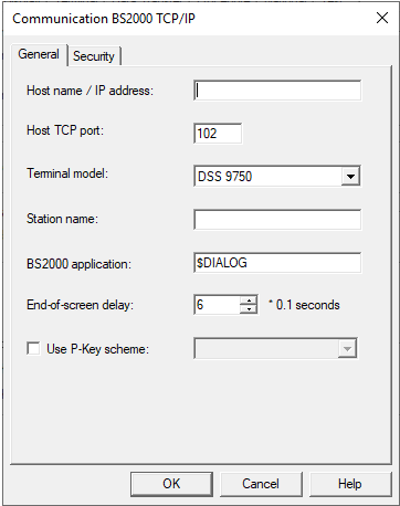 Communication - BS2000 TCP/IP