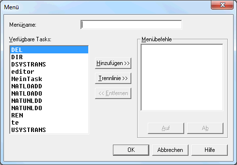 Menü