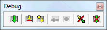 Debug-Symbolleiste