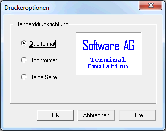 Druckeroptionen